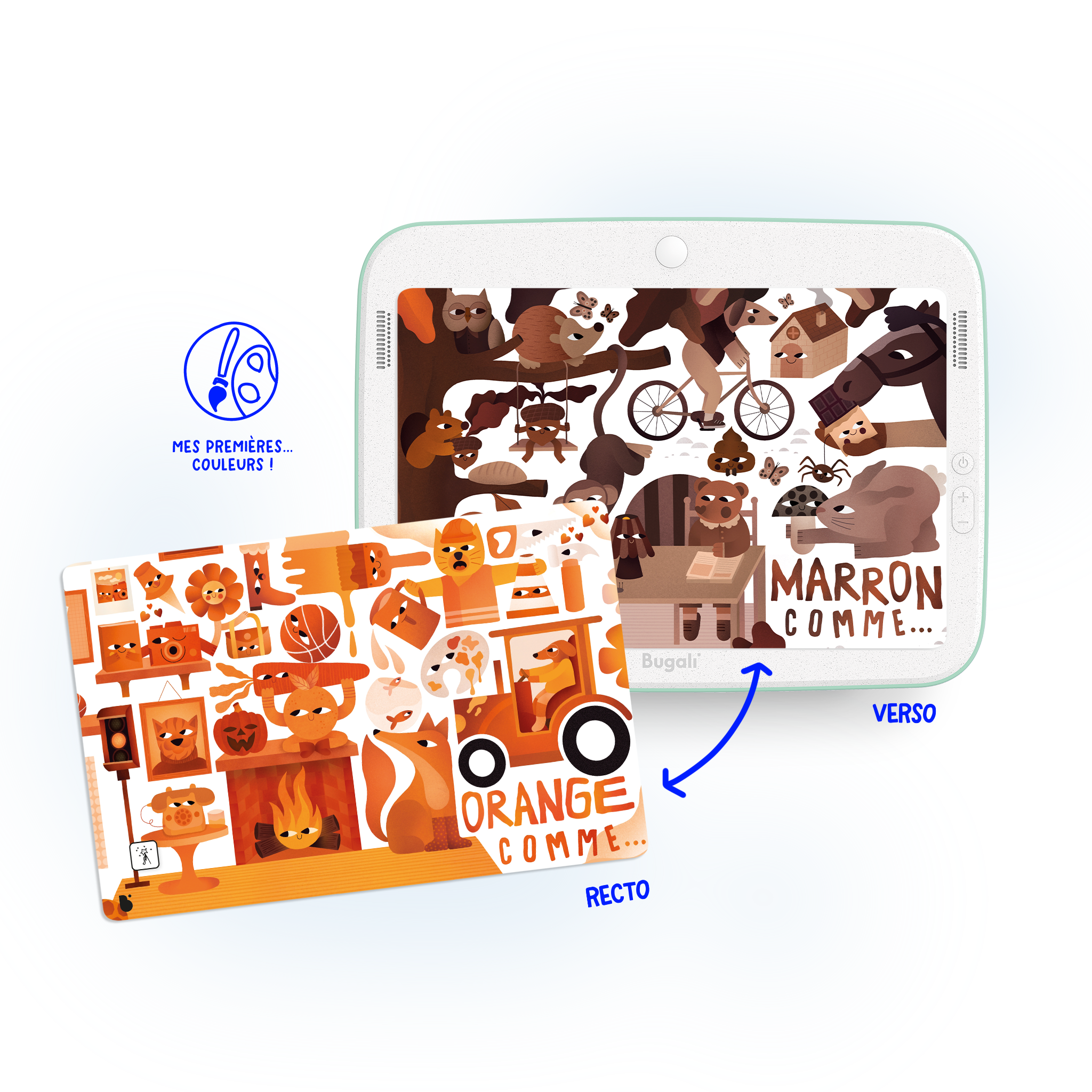 Coffret 5 Cartes Interactives Kézaco ? (3+)