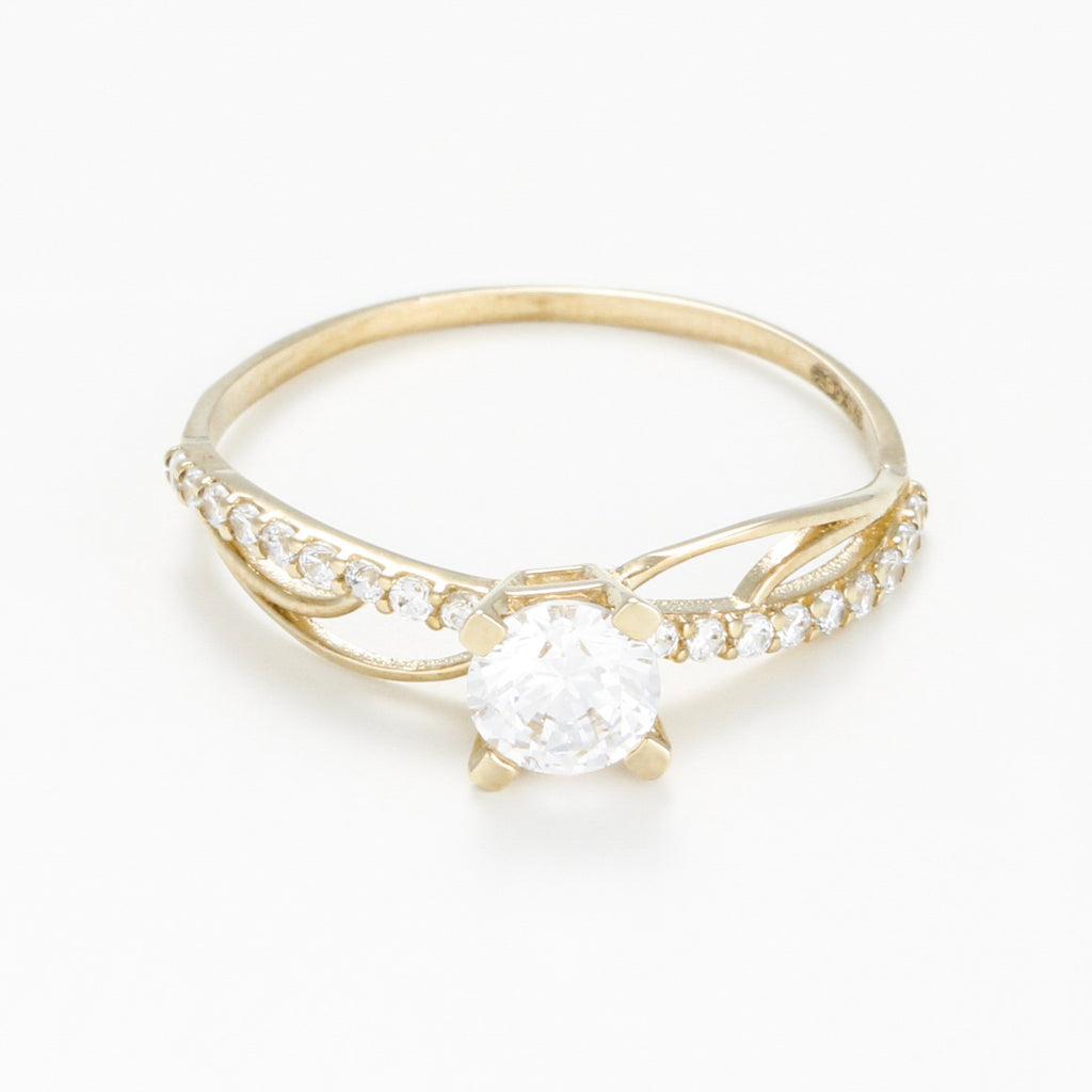 Bague "Coup De Foudre" - Or Jaune 375/1000