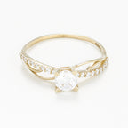 Bague "Coup De Foudre" - Or Jaune 375/1000