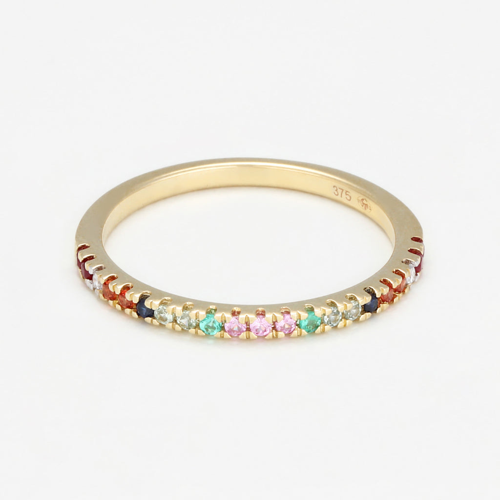 BAGUE "multi colors" D0,02/2 MIX0,22/19
