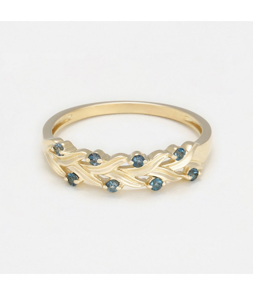 Bague "Tressée" - Lbt0,16/8 - Or Jaune