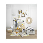 Couverture Maille En Coton Beige