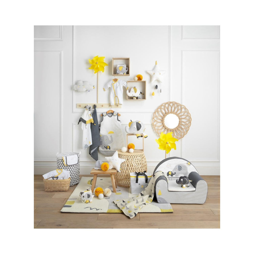Doudou Eléphant En Velours