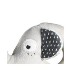 Hochet Eléphant En Velours Gris