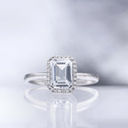 Bague "Maestromantique" D0,08/26 & Tb 2,02/1 - Or Blanc 375/1000