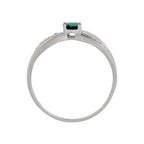 Bague "René" D0,07/14 & Saphir 0,50/1