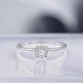 Bague "Akna" Diamants 0,11/11 - Or Blanc 375/1000
