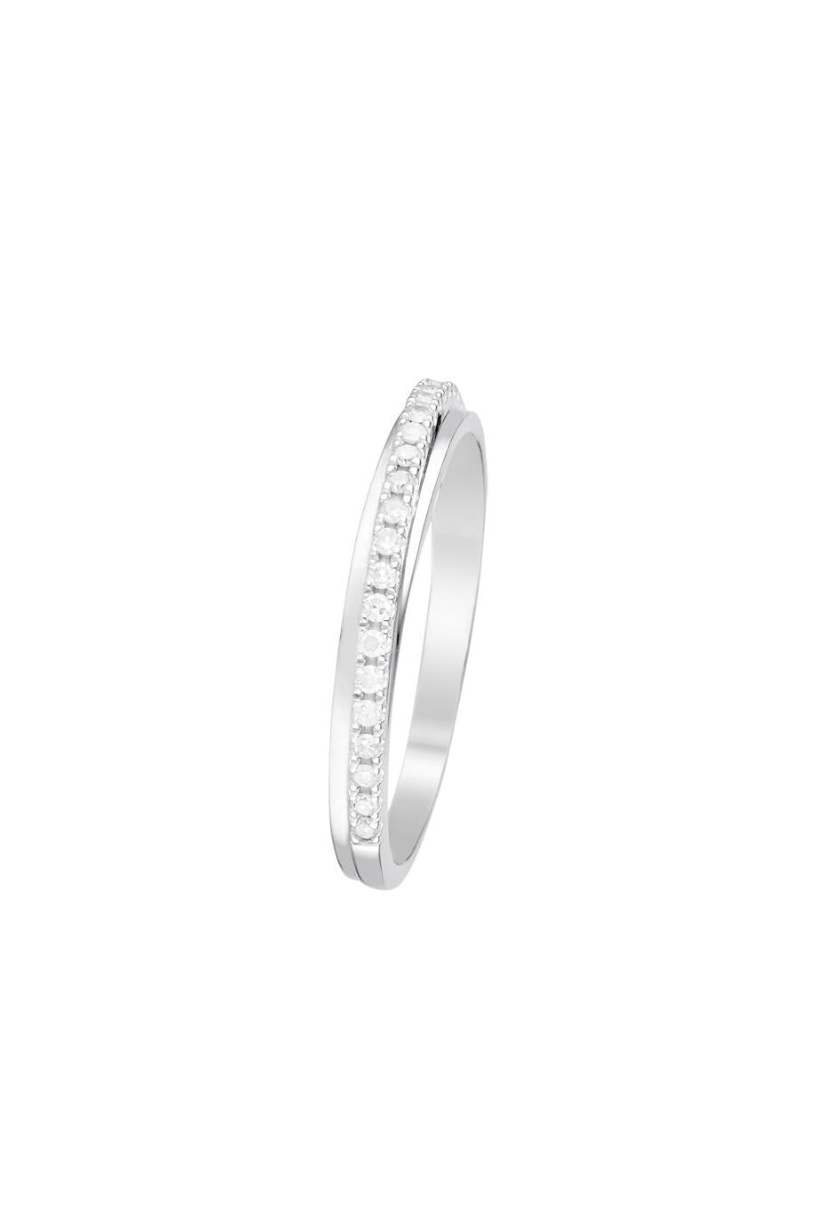 Bague "Alliance Divine" Diamants 0,12/24