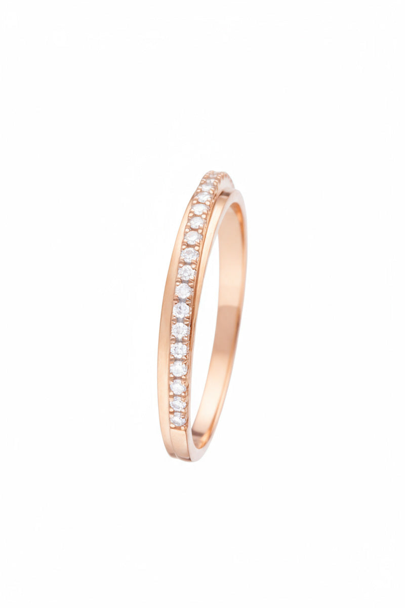 Bague "Alliance Divine" Diamants 0,12/24