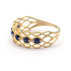 Bague "Pianosa" Saphir 0,38/6