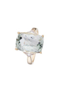 Bague "Green Hill" D0,03/2 & Quartz Vert 6,63/1