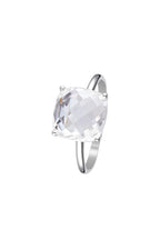 Bague "Amathia" Topaze Blanche 5,5/1