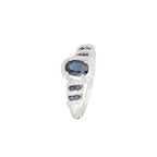 Bague "Siquijor" D 0,18/34 Sa 0,94/9 - Or Blanc 375/1000