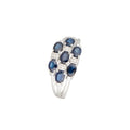 Bague "Bohol" D 0,04/12 Sa 1,75/7 - Or Blanc 375/1000
