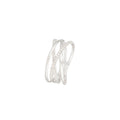 Bague "Lanao" D 0,22/40 - Or Blanc 375/1000