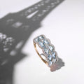 Bague "Capiz" D 0,57/66 Bt 3,5/10 - Or Jaune 375/1000