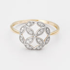 Bague "Rosetta" D0,10/24