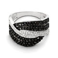 Bague "Nocturne" D0,067/14; Dn0,417/42