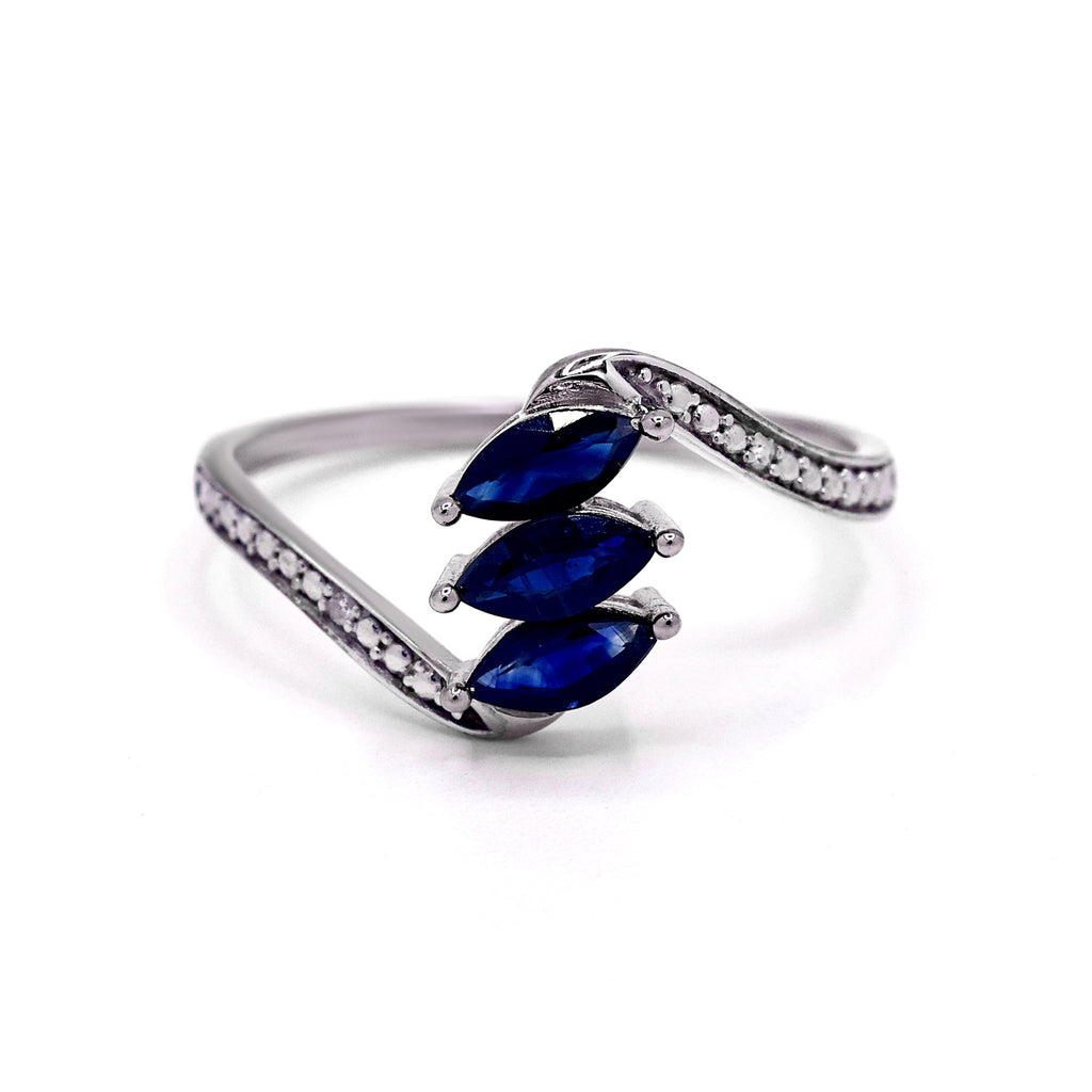 Bague "Lueur D'Étoile" D0,007/2; Sa0,792/3
