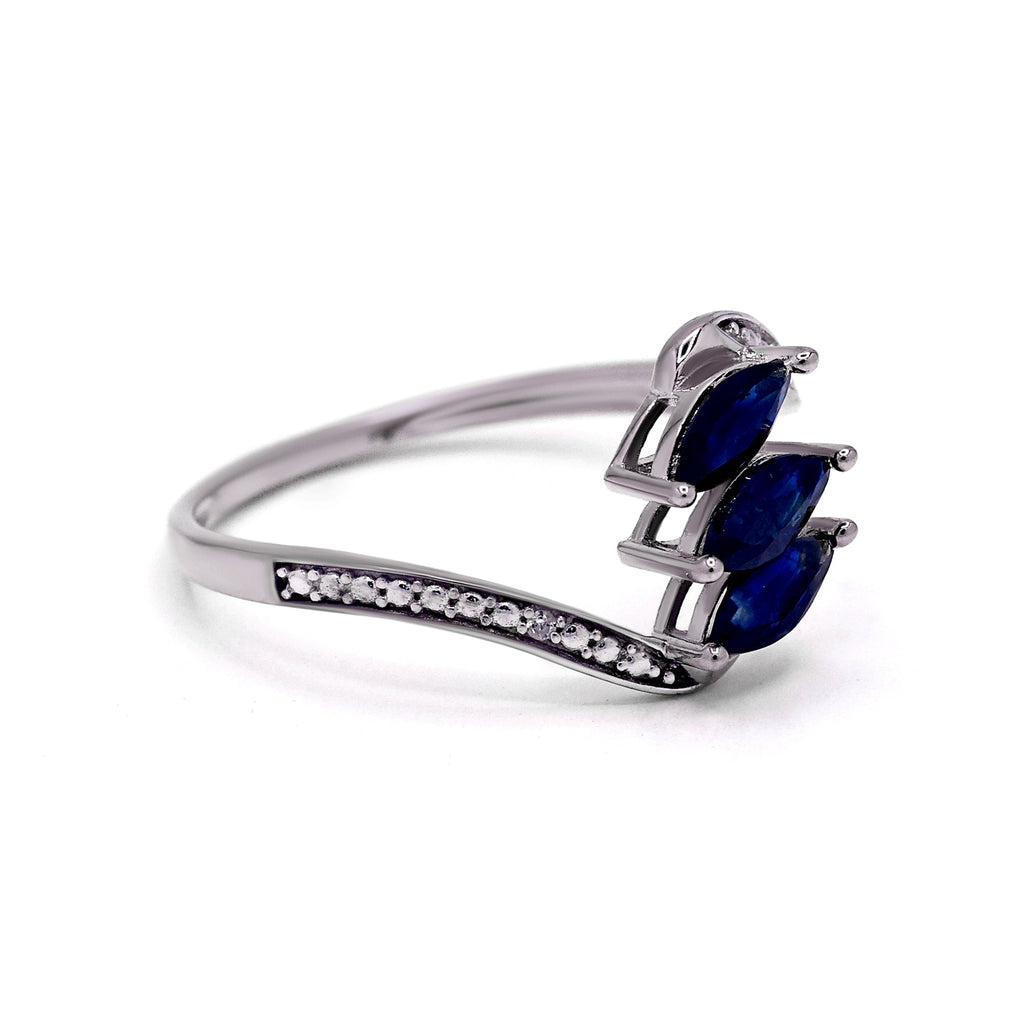 Bague "Lueur D'Étoile" D0,007/2; Sa0,792/3