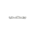 Bague "Marudi" D 0,151/25 - Or Blanc 375/1000