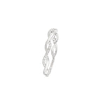Bague "Marudi" D 0,151/25 - Or Blanc 375/1000