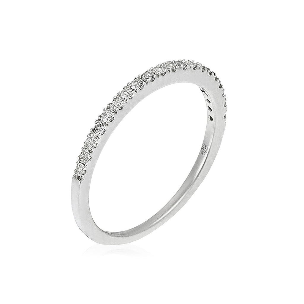 Bague "Alliance Délice" Diamants 0,16/20