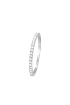 Bague "Alliance Délice" Diamants 0,16/20