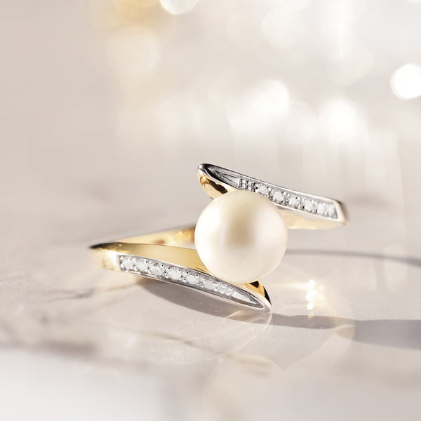 Bague "Fenoa" D 0,054/12  PERLE 1