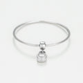 Bague "Binja" D 0,068/1 - Or Blanc 375/1000