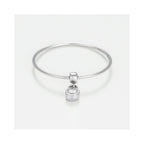 Bague "Binja" D 0,068/1 - Or Blanc 375/1000