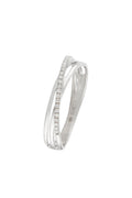 Bague "Kudai" D 0,269/17 - Or Blanc 375/1000