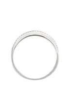 Bague "Kudai" D 0,269/17 - Or Blanc 375/1000