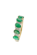 Bague "Sambava" D 0,105/30  Emeraude 0,38/5