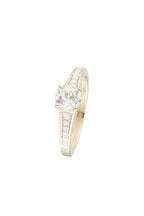 Bague "Kriva" D 0,21/40 White Topaze 1,43/1