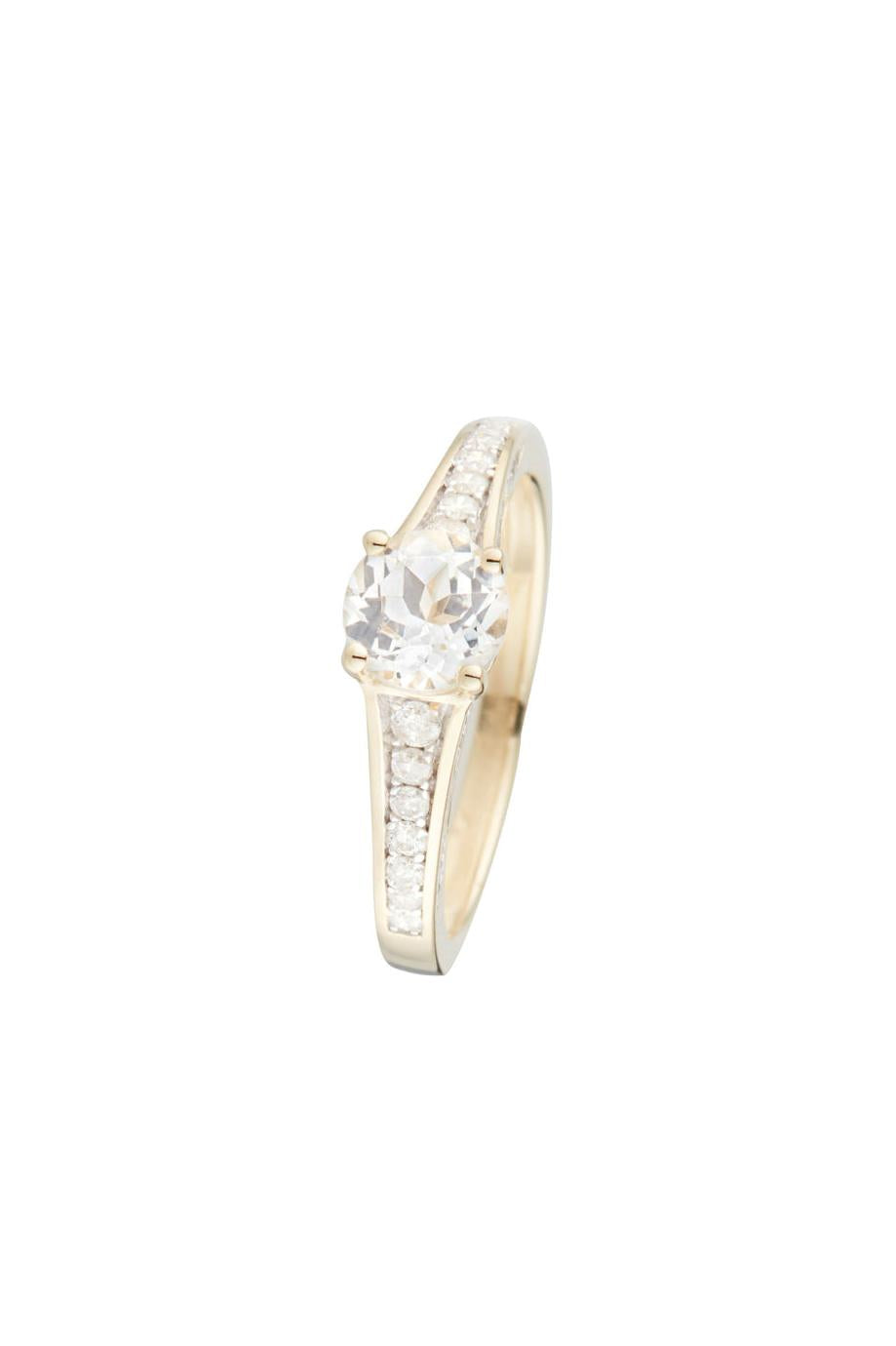 Bague "Kriva" D 0,21/40 White Topaze 1,43/1