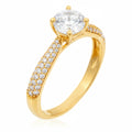 Bague "Tawo" D 0,327/62  White Topaze 1,43/1