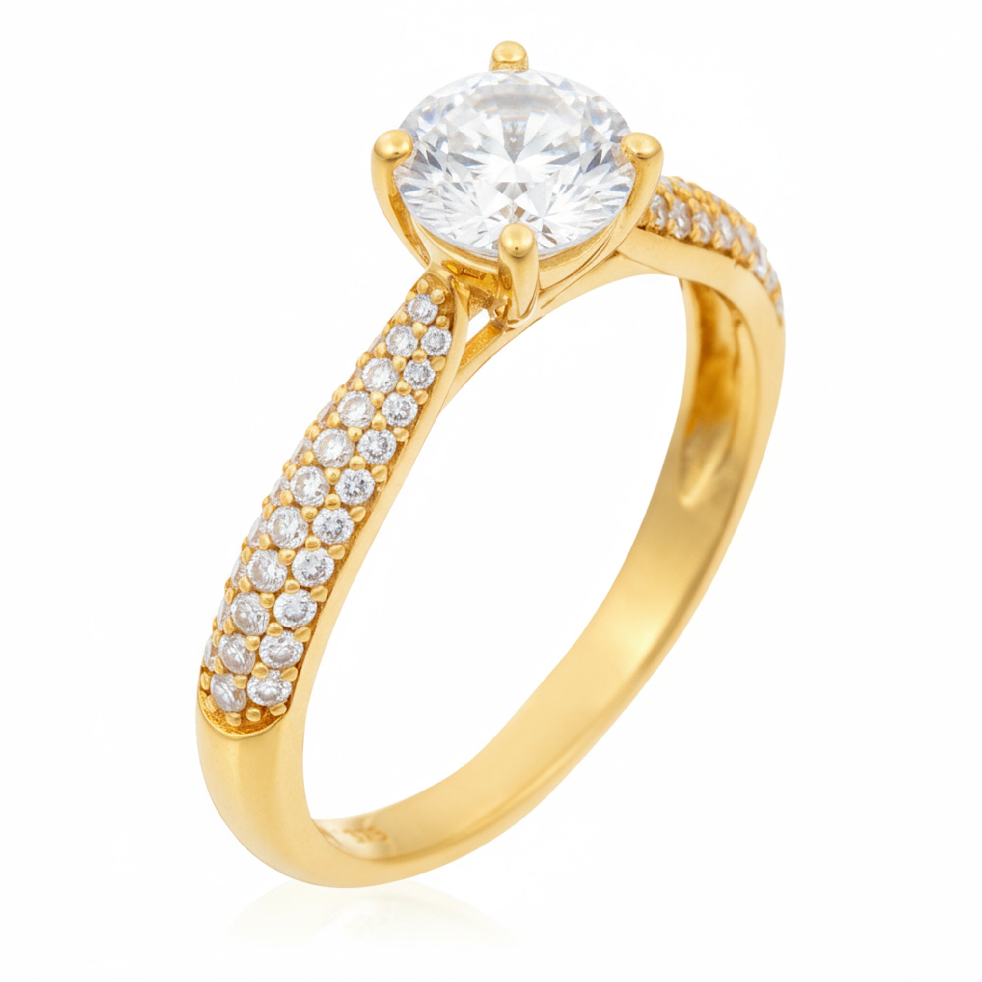 Bague "Tawo" D 0,327/62  White Topaze 1,43/1
