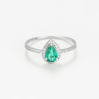 Bague"Perrine" D0,13/37 E0,4/1 - Or Blanc