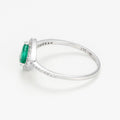 Bague"Perrine" D0,13/37 E0,4/1 - Or Blanc