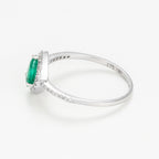 Bague"Perrine" D0,13/37 E0,4/1 - Or Blanc