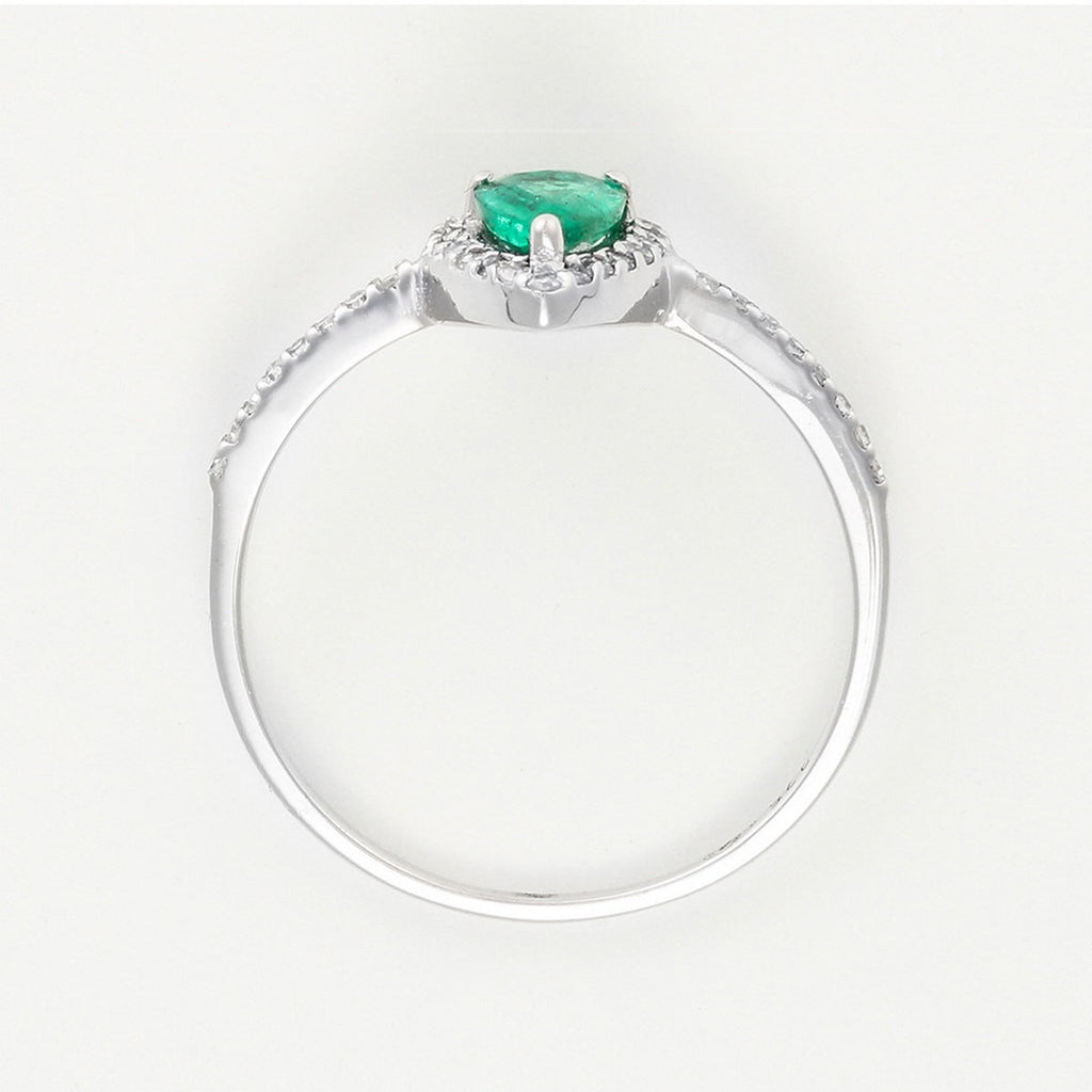 Bague"Perrine" D0,13/37 E0,4/1 - Or Blanc