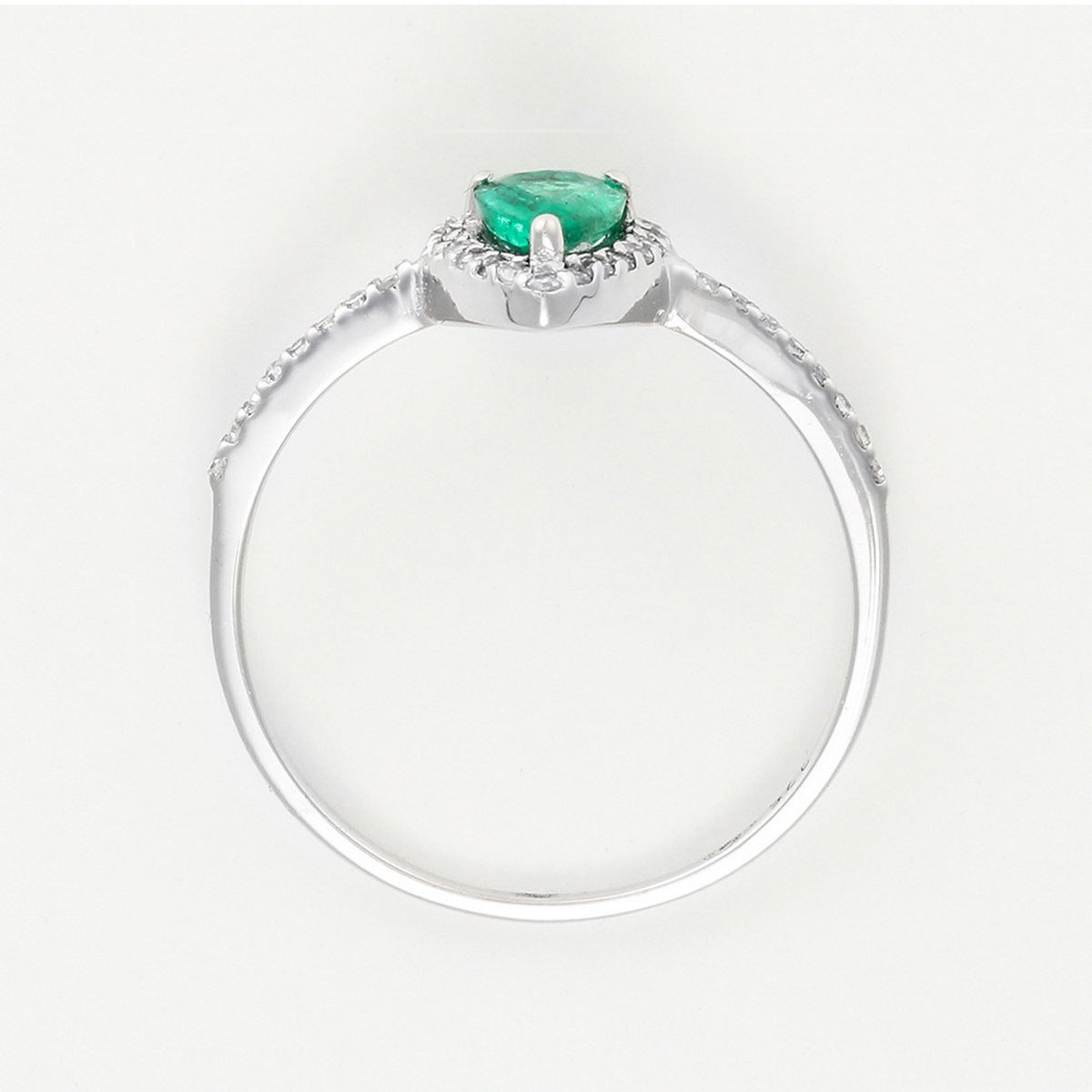 Bague"Perrine" D0,13/37 E0,4/1 - Or Blanc