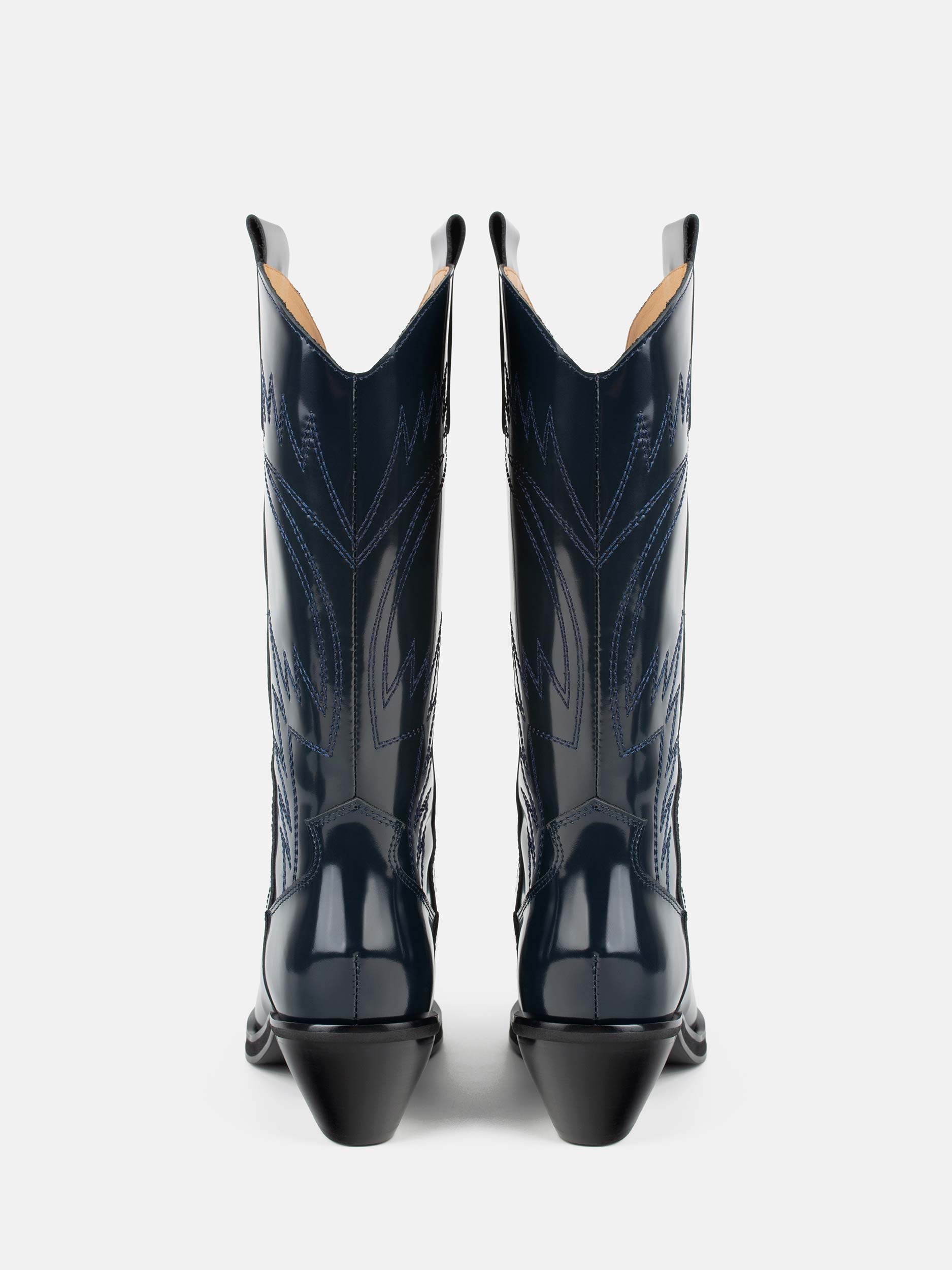 Bottes Holly Leaves - Navy