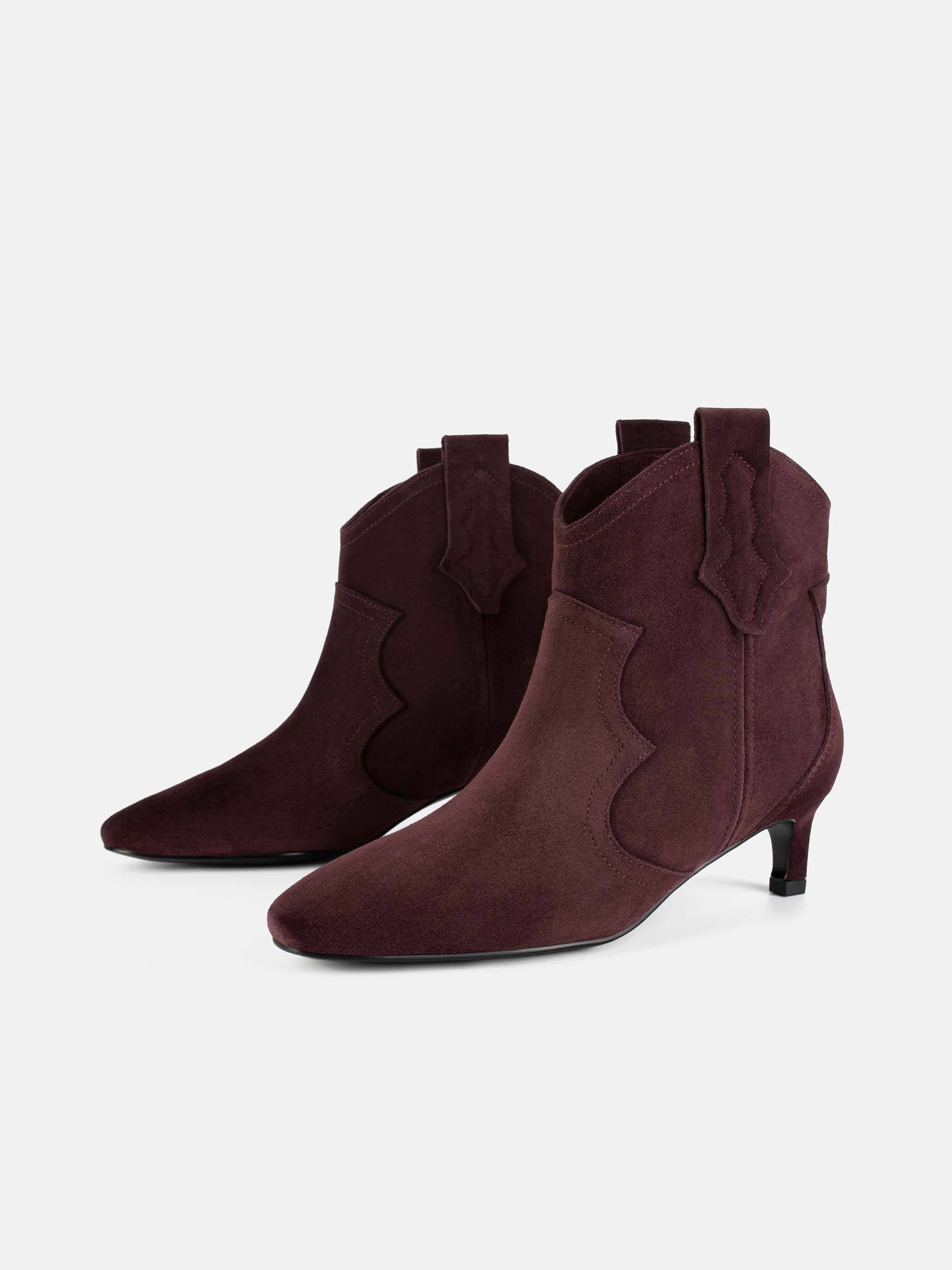Bottines Texas Wind - Burgundy