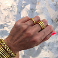 Bague Bouddhiste - Light Gold