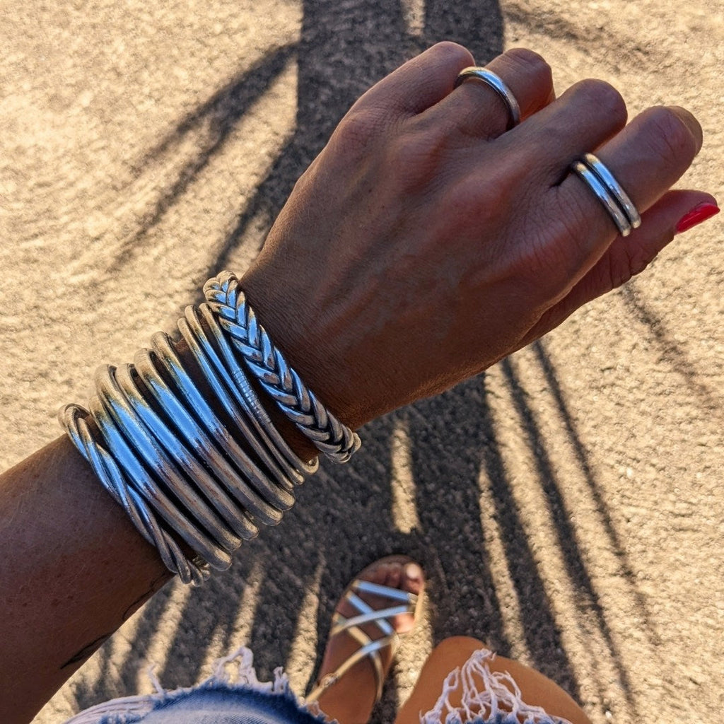 Bague Bouddhiste - Silver