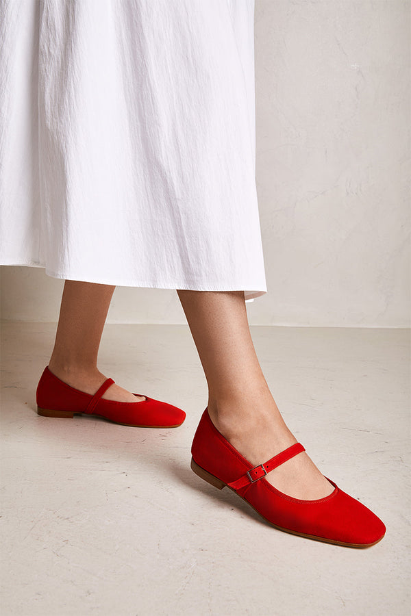 Ballerines Nicole - Cherry