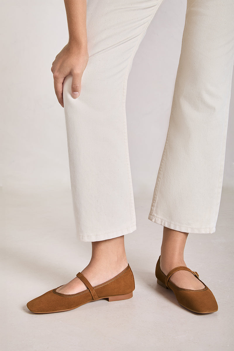 Ballerines Nicolle - Camel