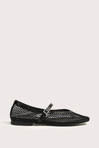 Ballerines Nova - Negro Rejilla